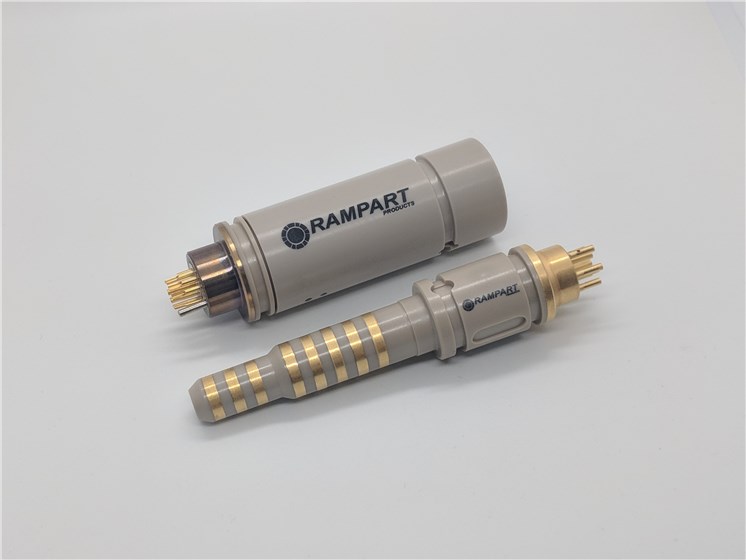 VICTREX™ PEEK polymers specified by Rampart for new HPHT rotatable electrical connector for oilfield drilling equipment © Rampart
